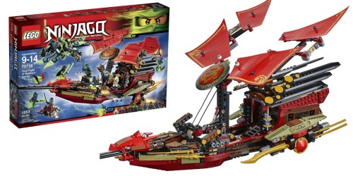 LEGO Ninjago Final Flight of Destiny’s Bounty Building Kit Only $67.50 Shipped (Regularly $120)