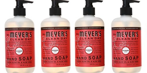 Amazon: Mrs. Meyer’s Clean Day Hand Soap As Low As $2.44 Per Bottle Shipped