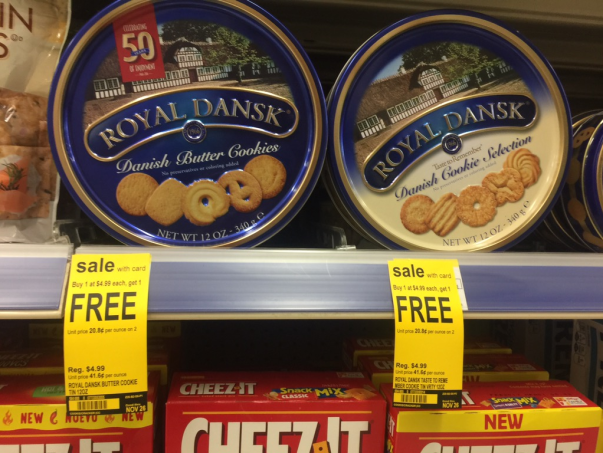 Royal Dansk Cookie Tins