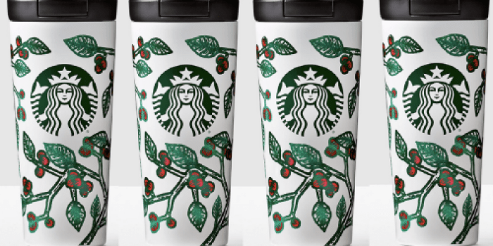 Starbucks Coffee & Tea Refill Tumbler $40 Shipped = FREE Coffee/Tea Everyday in January 2017