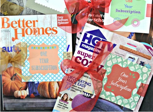 Magazine Gift Tags