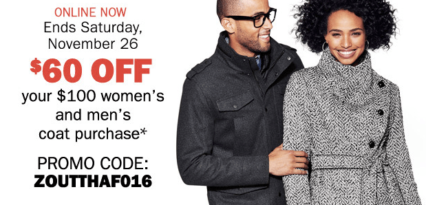 Bon-Ton Coat promo