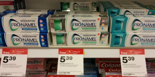 Target: BIG Savings on Sensodyne Toothpaste