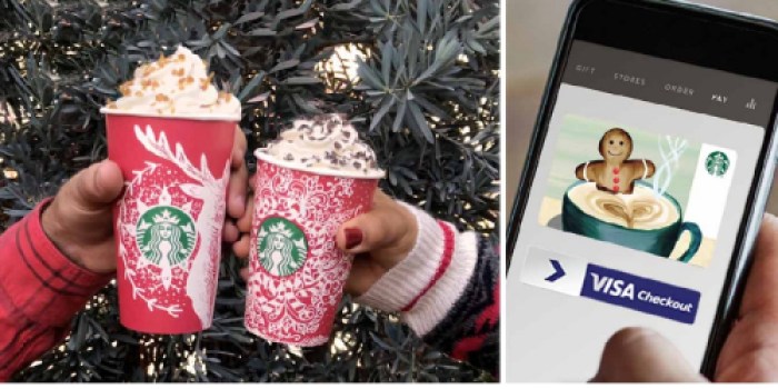 Starbucks: Free $10 eGift Bonus – Just Load $10 Using VISA Checkout on Mobile App (Great Gift Idea)
