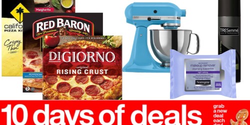 Target: 10 Days of Deals (Starting 11/19) – Save on Kitchen Items, Frozen Pizza, Beauty Products & More