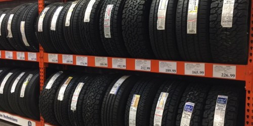 $110 Off FOUR Bridgestone Tires AND Installation at Costco