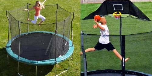 Kmart: 12′ Trampoline w/ Enclosure AND Basketball Hoop ONLY $149.99 ($399 Value)