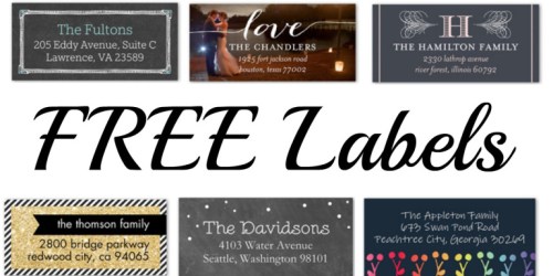 Shutterfly: TWO FREE Sets of Custom Address Labels – Just Pay Shipping (Great for Gift Tags!)