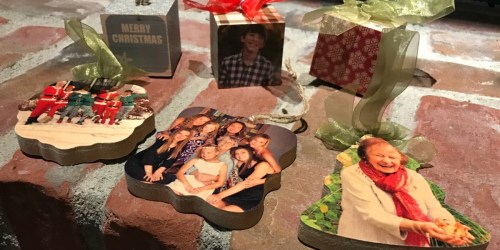 Personalized Wood Photo Ornaments ONLY $9 Each Shipped (Last Day!)