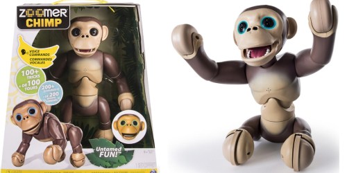 ToysRUs.com: Interactive Zoomer Chimp Only $59.99 Shipped (Regularly $119.99)