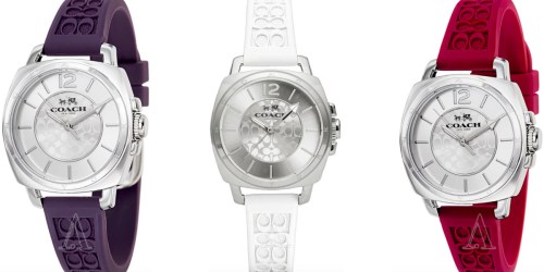 COACH Women’s Boyfriend Watch Only $65 Shipped (Regularly $175)