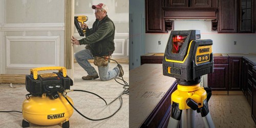 Amazon: Up to 40% Off DEWALT Tools = Compressor or Leveling Laser Only $120 Shipped (Reg. $249)
