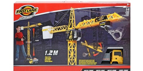 ToysRUs.com: Fast Lane Action Wheels Mega Crane Only $19.99 Shipped (Regularly $39.99)