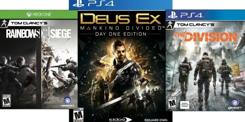 Best Buy: Deus Ex Mankind Divided Day One Edition Game Only $14.99 (Regularly $59.99) + More