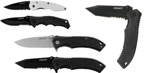 Home Depot: Coast 2 Knife Combo Packs Only $7