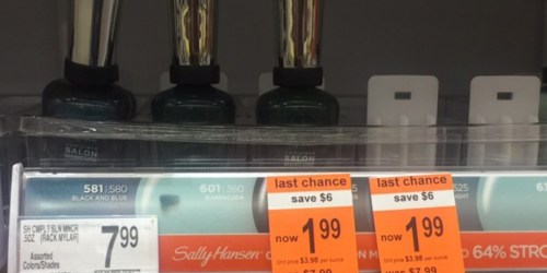 Walgreens: Possible FREE Sally Hansen Nail Polish