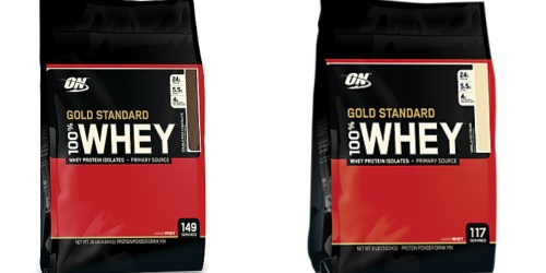 Vitamin Shoppe: Optimum Nutrition Whey Protein Powder 8 Pounds Only $64.99 Shipped (Reg. $84.99)