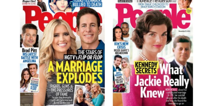 *HOT* People Magazine 70¢ Per Issue For New & Existing Subscribers (Ends Tonight)