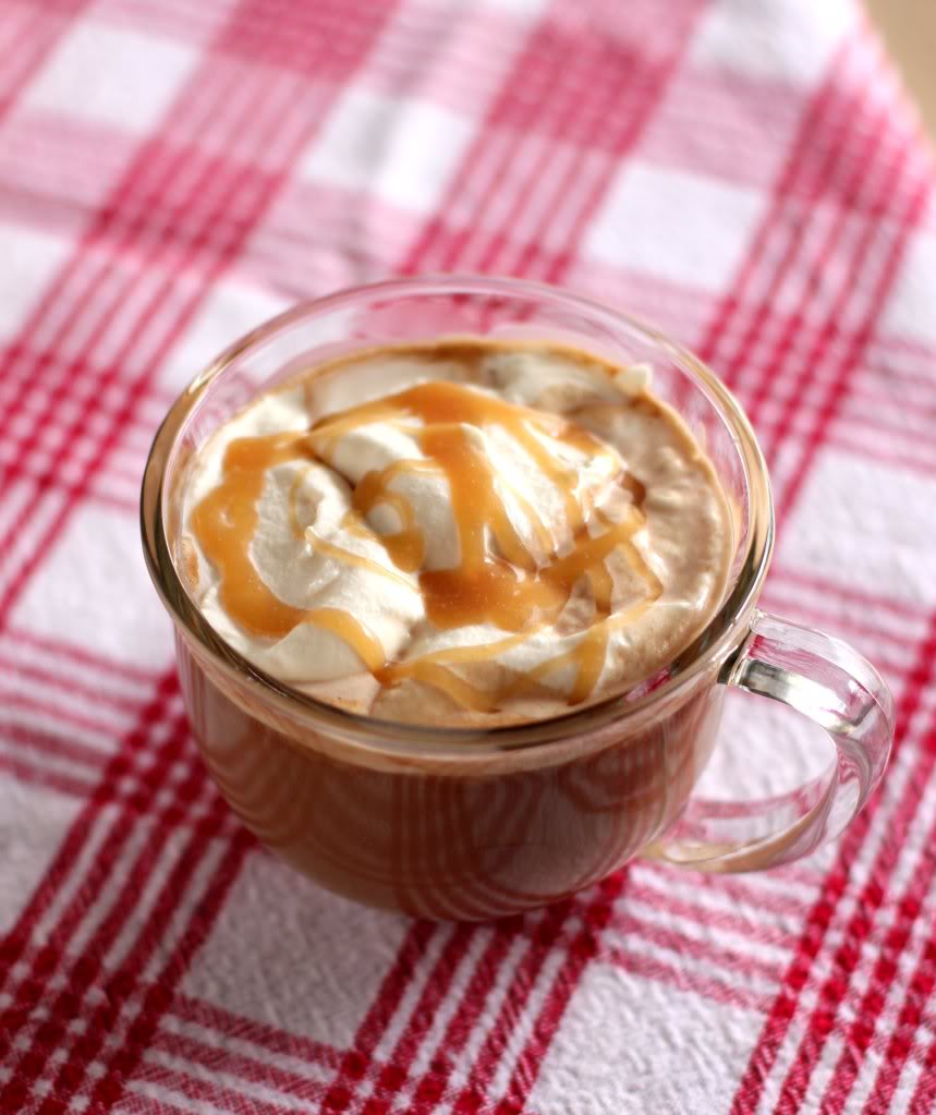 Salted Caramel Hot Chocolate