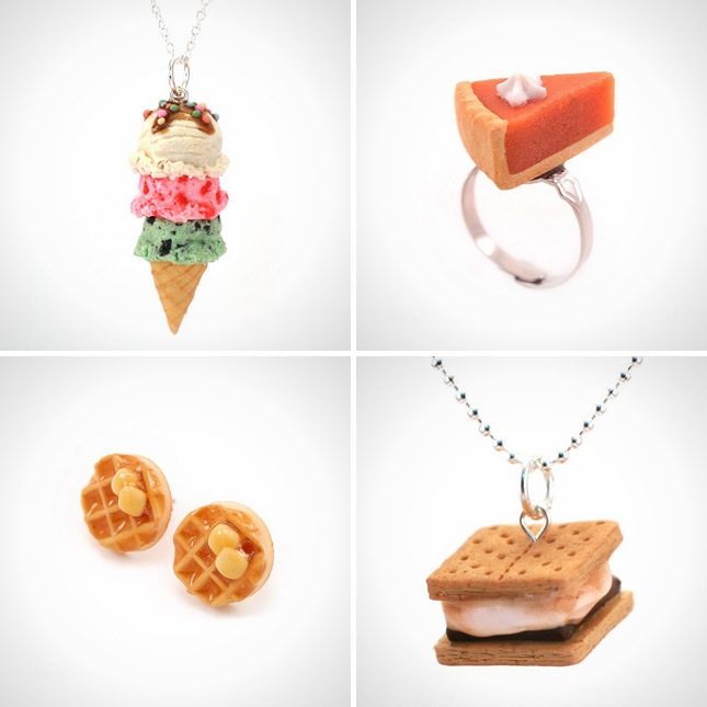 White Elephant Scented Food Jewelry
