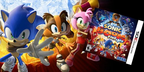 GameStop: Sonic Boom Fire & Ice for Nintendo 3DS Only $19.99 (Regularly $39.99)