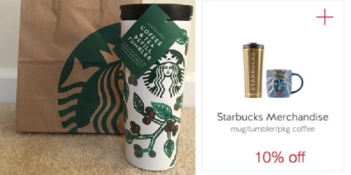 Target: Starbucks Coffee & Tea Refill Tumbler ONLY $36 (Gives You Free Coffee Daily in January)