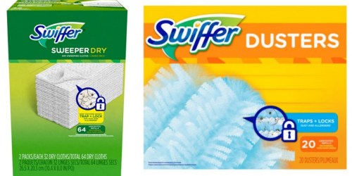 Amazon: Swiffer Sweeper Dry Cloths 64 Count Only $10.24 Shipped & More