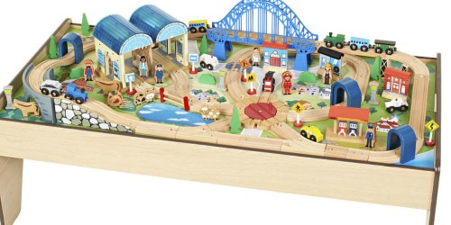 ToysRUs.com: Imaginarium All-in-One Wooden Train Table Only $63.99 Shipped (Reg. $129.99)
