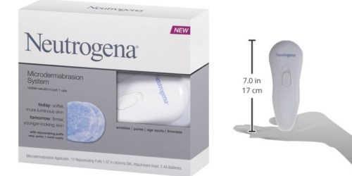 Amazon: Neutrogena Microdermabrasion System Only $11.97 Shipped