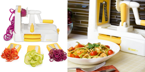 Amazon: Vegetable Slicer, Spiralizer & Spaghetti Maker Only $16.99 (Regularly $39.99)