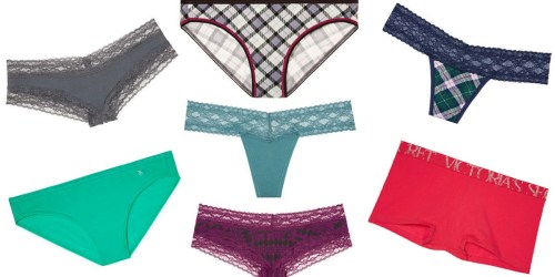 Victoria’s Secret: 7 for $27.50 Panties (Just $4 Per Pair)