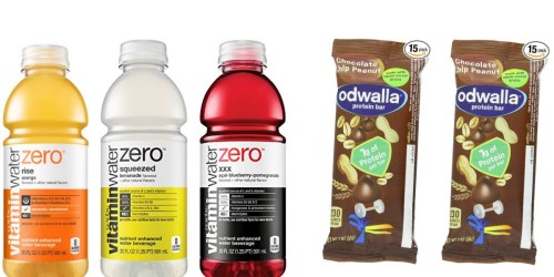 Amazon: 12 Odwalla Protein Bars Only $9.17 (Just 61¢ Each)+ Great Buy on Vitamin Water Zero