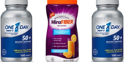 Amazon: One A Day Men’s 100ct Multivitamins Just $3.30 Shipped + Nice Deal on MiraLAX Mirafiber