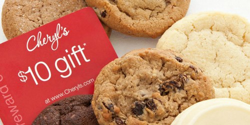 Cheryl’s 6 Cookie Sampler + $10 Reward Card $6.99 Shipped (Fun Way to Brighten Someone’s Day)