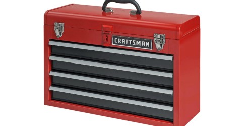 Sears.com: Craftsman 4 Drawer Portable Tool Chest Only $49.99 (Regularly $69.99)