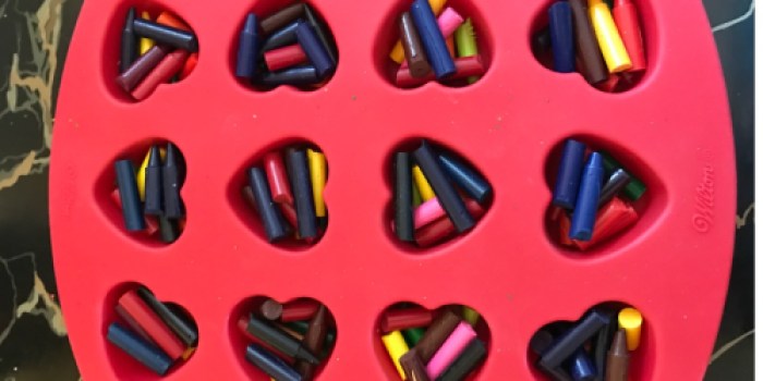 Happy Friday: Easy Valentine’s Day Crayon Melt Activity & Gift Idea