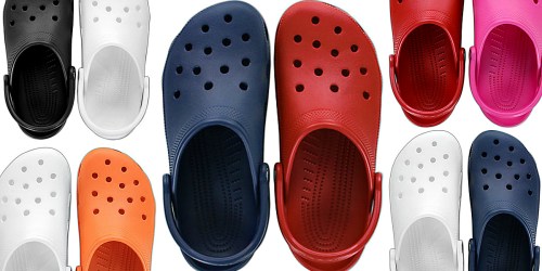 Crocs.com: 50% Off TWO Clearance Styles = Classic Color Combo Clogs $9.99 Each Shipped (Reg. $34.99)