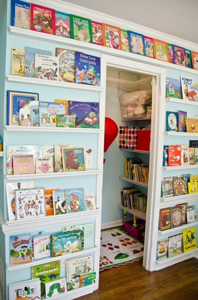 Floating Bookshelves