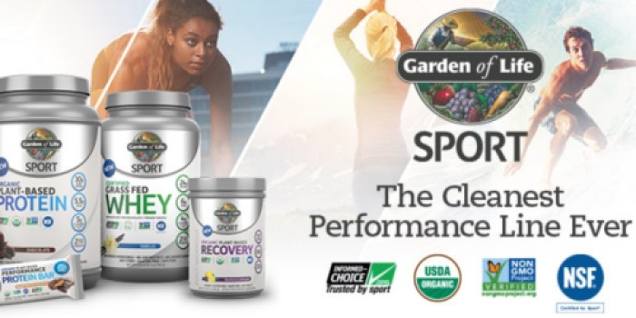 Amazon: 35% Off Garden of Life Organic Protein Powders, Vitamins and Sports Nutrition Products