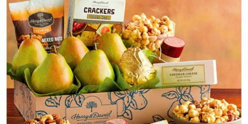 Harry & David: Gift Box Only $29.99 Delivered (Includes 6 Pears, Summer Sausage & More)