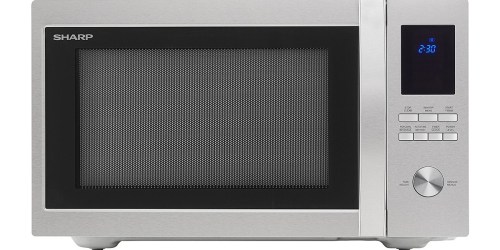 Best Buy: Sharp Family-Size Stainless Steel Microwave $109.99 Shipped (Regularly $169)