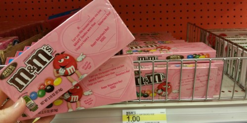 *NEW* $1/2 Mars Valentine’s Day Chocolate Candy Coupon = M&M’s Gift Boxes Only 50¢ at Target