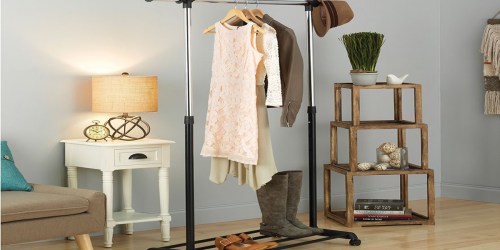 Kohl’s Cardholders: Deluxe Adjustable Garment Rack Only $17.63 Shipped (Regularly $44.99)