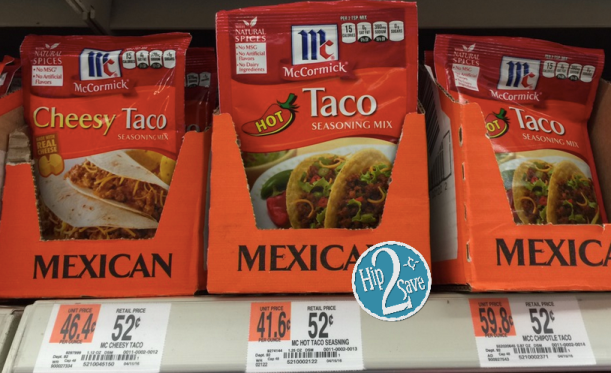 McCormick Seasoning Packets