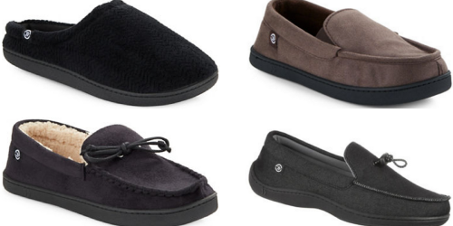 Lord & Taylor: Isotoner Men’s Slippers Starting at Only $11.52 (Regularly $36+)