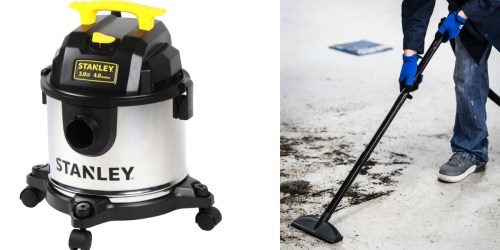 Walmart.com: Stanley 4-Gallon Wet/Dry Vacuum Only $23.97