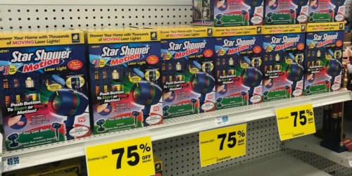 Rite Aid: 75% Off Holiday Clearance = Star Shower Motion Laser Light Only $12.50 & More