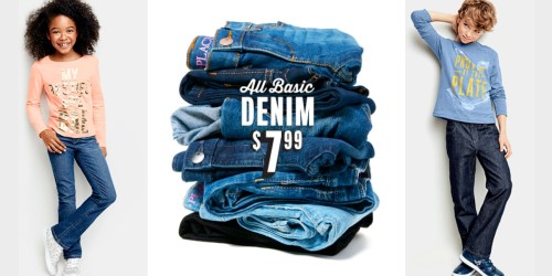 The Children’s Place: All Basic Denim Only $7.99 (Regularly $19.50) + Free Shipping