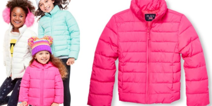 The Children’s Place: 75% Off Clearance + Free Shipping = Puffer Jackets $12.48 Shipped (Reg. $69)