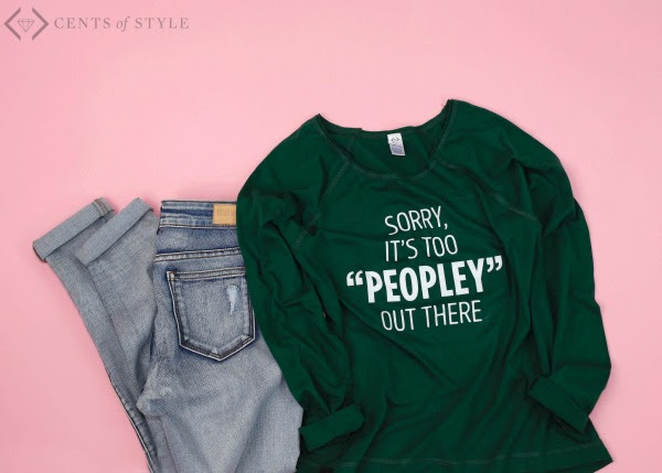 Sorry, It's Too Peopley Tee